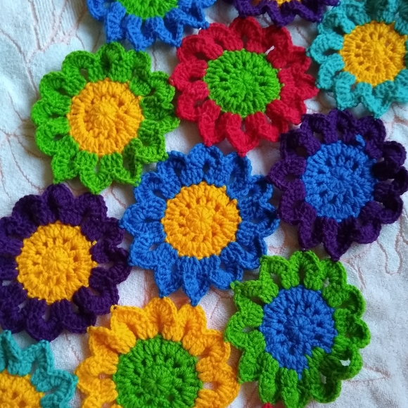 Floral runner, sunflowers, or colorful flowers, custom order - Picture 6 of 15